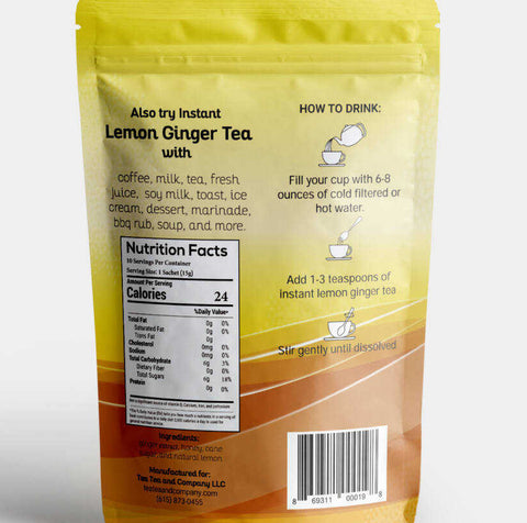 Image of Lemon Ginger Tea 10 Pack
