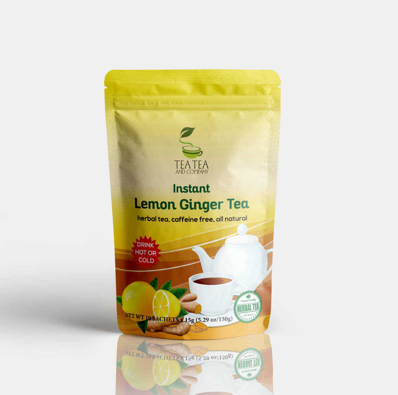 Lemon Ginger Tea 10 Pack