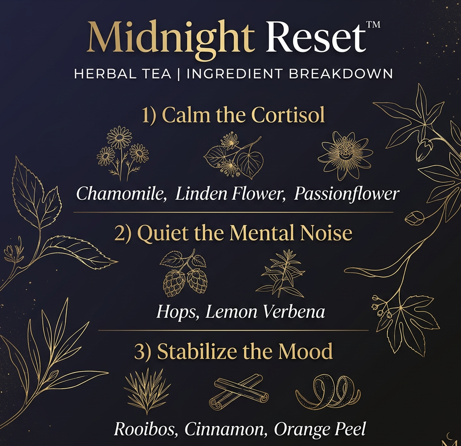 Midnight Reset – Sleep Ritual Tea